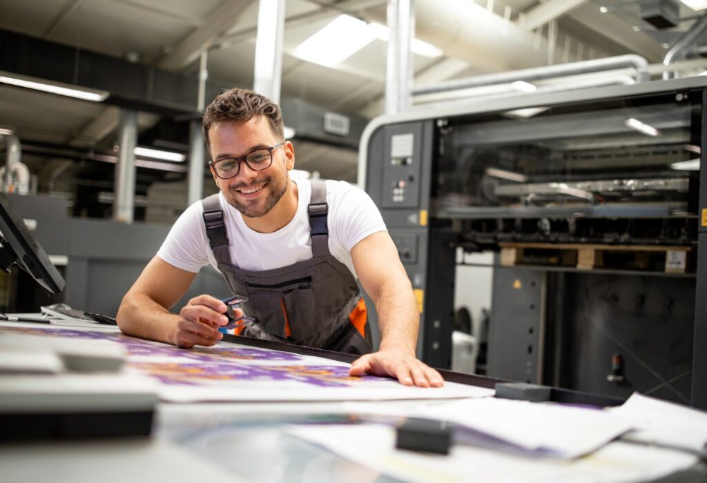 digital art design made with a large format printer